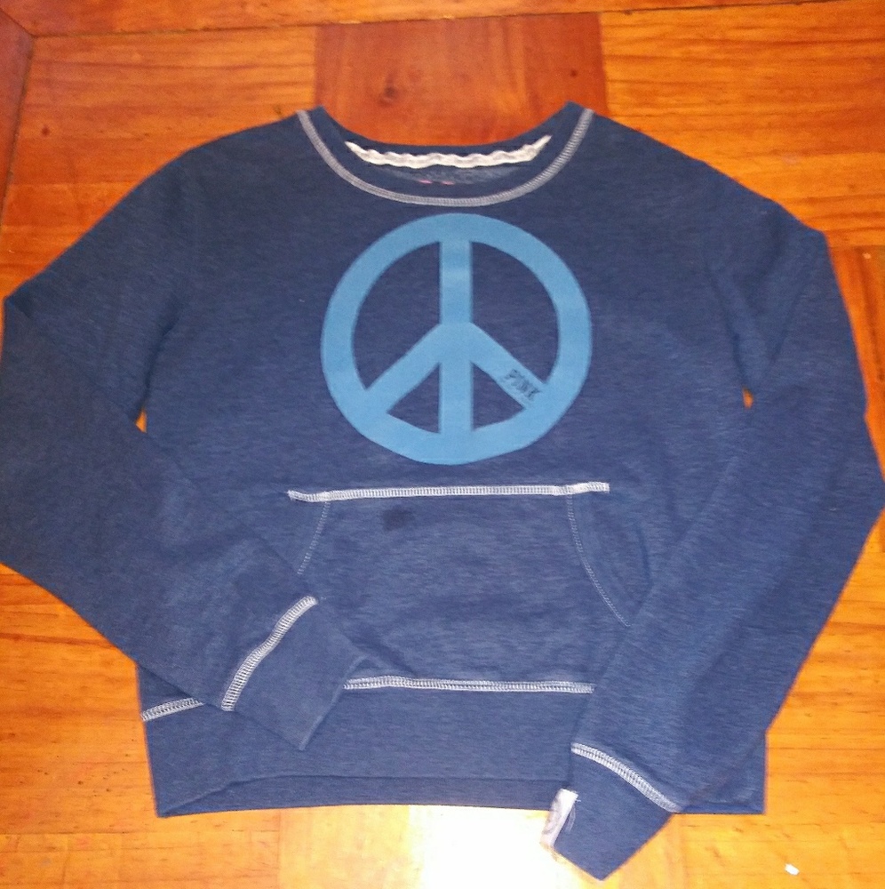 Pink sweat shirt